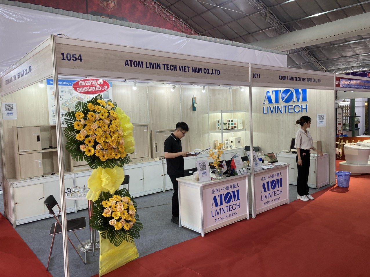 Atom Livin Tech VN Thông Báo Tham Dự Triển Lãm Quốc Tế Vietbuild TP.HCM 04/2024